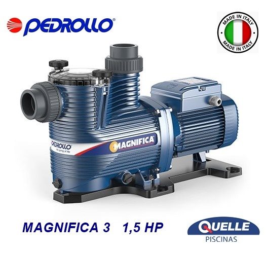 PEDROLLO Magnifica 3 de 1,5 HP - Bomba para piscinas