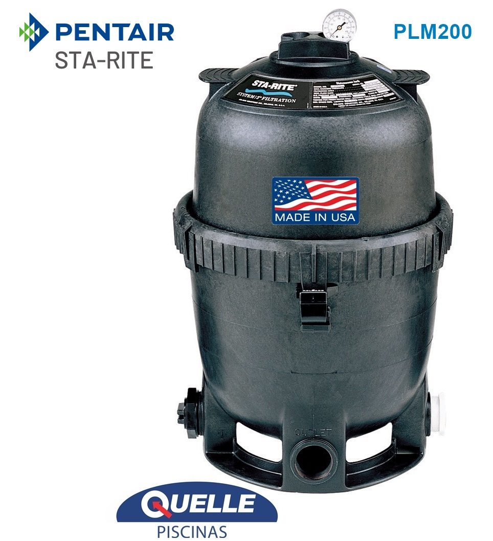PENTAIR Sta-Rite PLM200 – Filtro de Cartucho para Piscinas de 100.000 litros