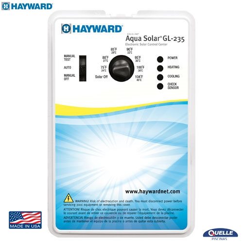 HAYWARD Aqua Solar GL-235 - Controlador para Calentamiento Solar de Piscinas