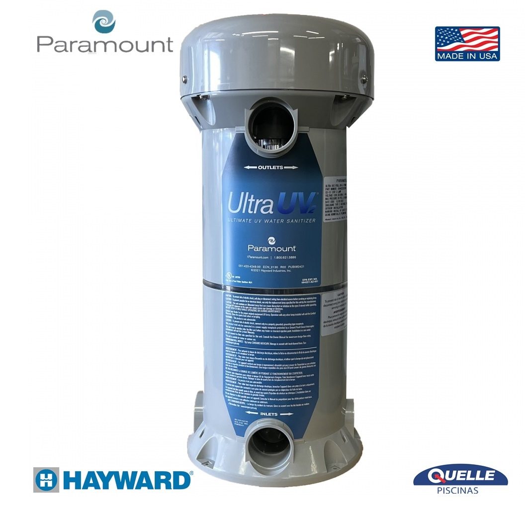 PARAMOUNT Ultra UV2 - Desinfección Ultravioleta para piscinas y spas