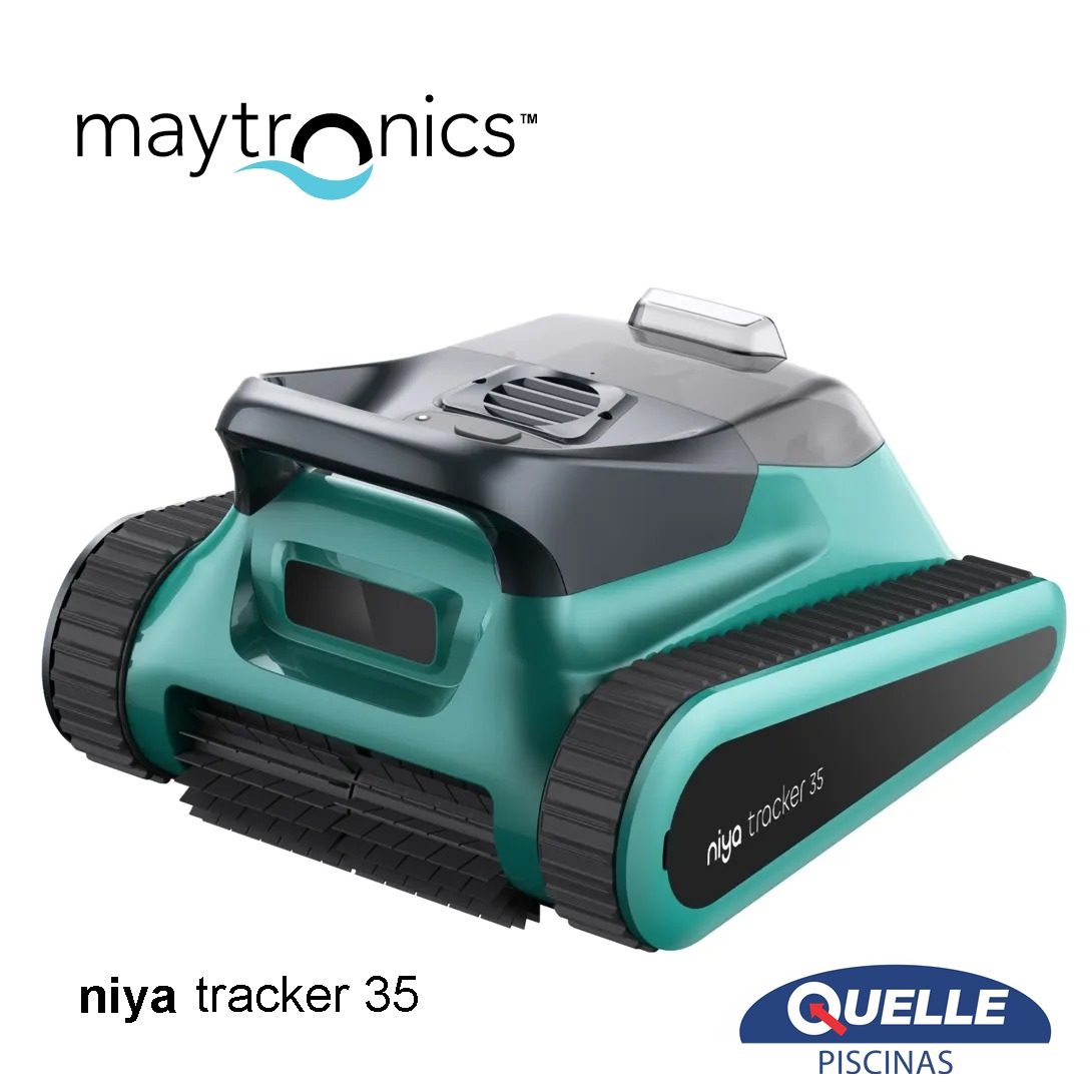 MAYTRONICS Niya Tracker 35 - Robot inalámbrico inteligente para piscinas