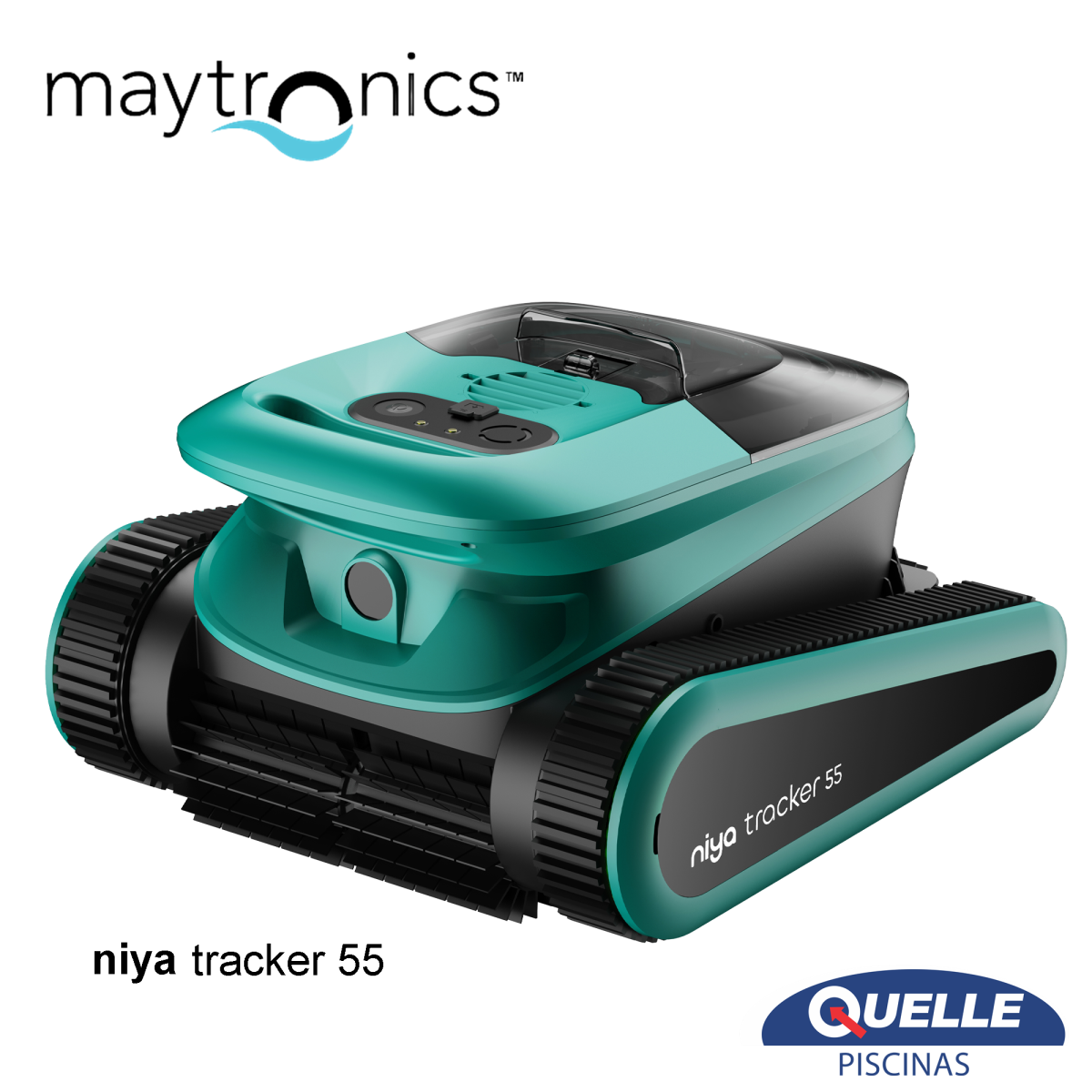 MAYTRONICS Niya Tracker 55 - Robot inalámbrico inteligente para piscinas