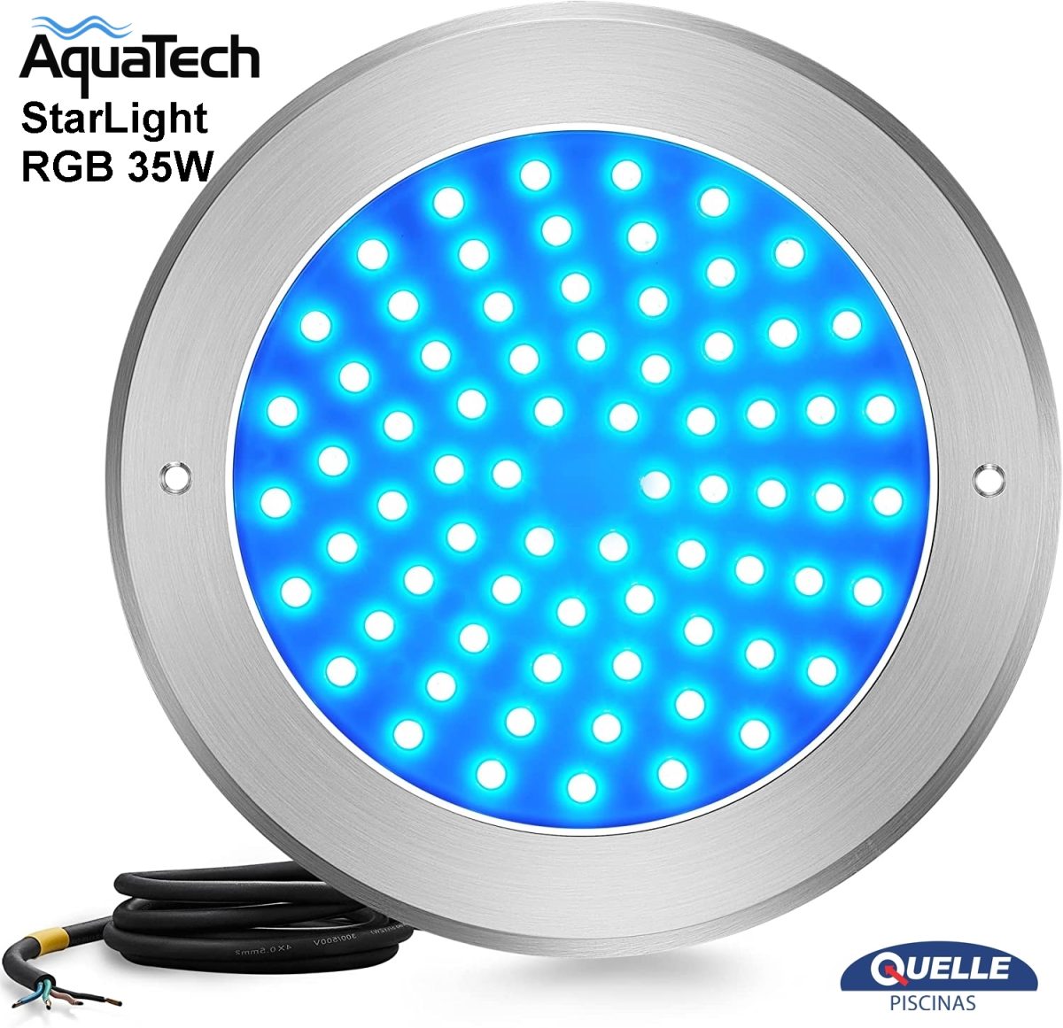 AQUATECH StarLight 35W – Iluminación LED RGB para Piscinas