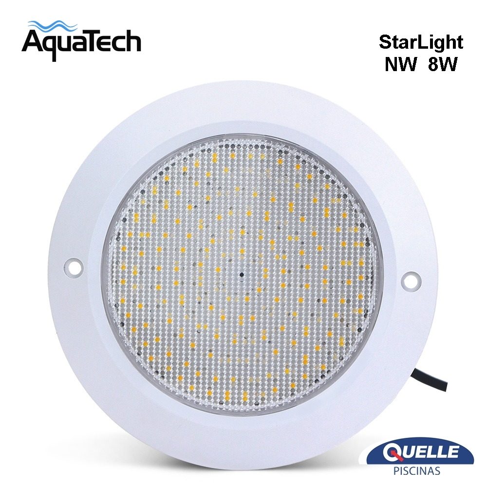 AQUATECH StarLight NW 8W – Aplique LED Blanco Natural para Piscinas