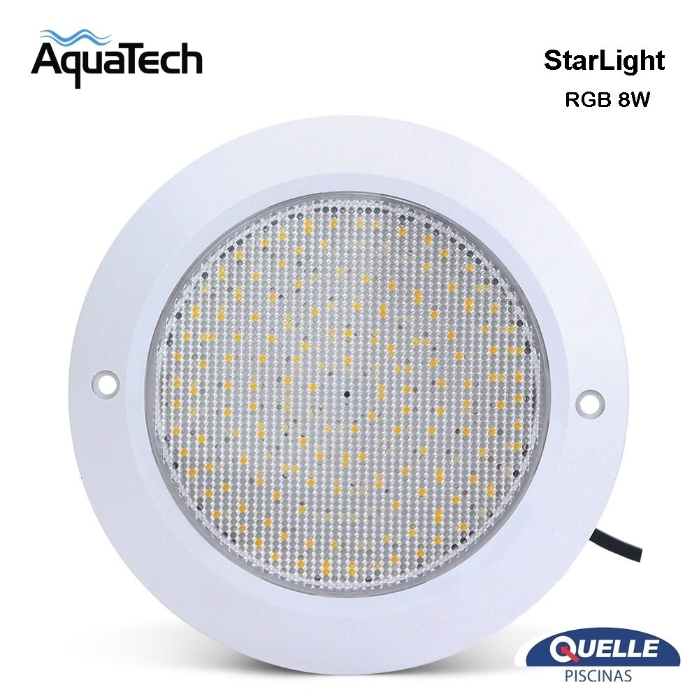 AQUATECH StarLight RGB 8W - Aplique LED RGB Inteligente para Piscinas
