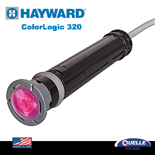 HAYWARD ColorLogic® 320 - Iluminación LED de Bajo Perfil para Piscinas, Spas y Elementos Acuáticos