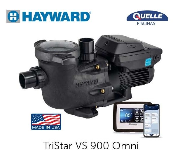 Combo 10: HAYWARD SwimClear C4030 + TriStar VS 900 - Sistema de Filtración para Piscinas de hasta 300.000 litros
