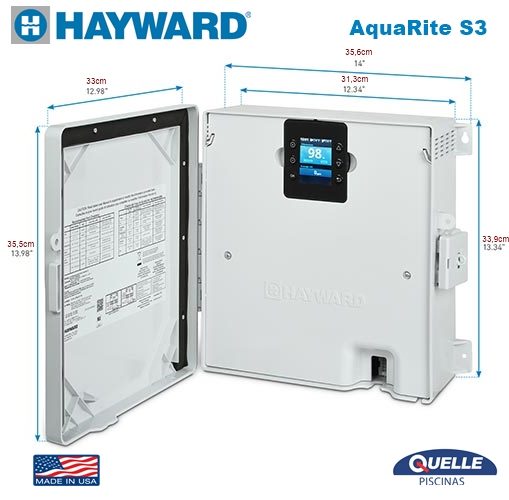 HAYWARD AquaRite S340 - Clorador Salino para Piscinas de 100.000 litros