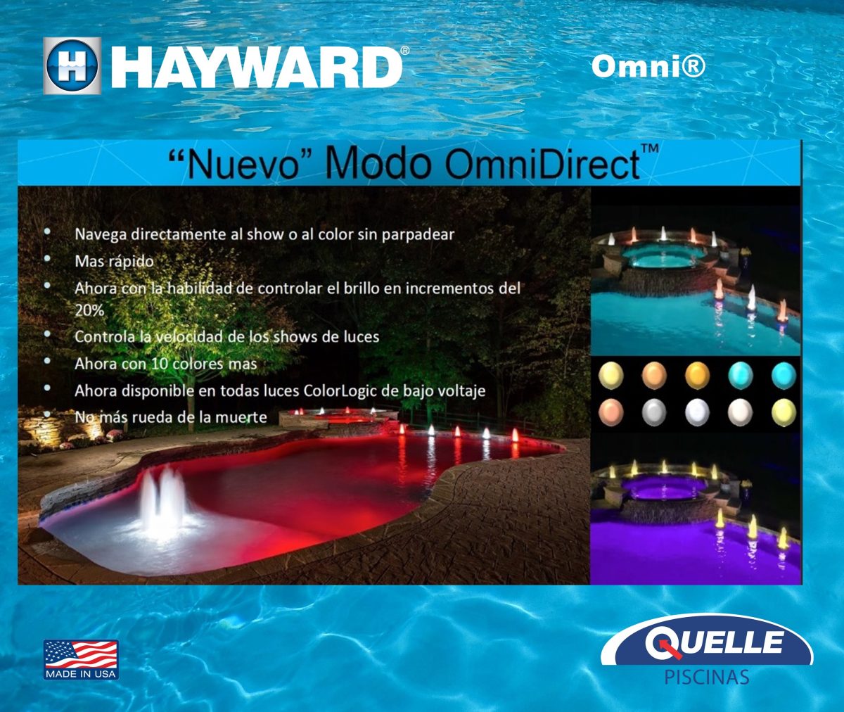 HAYWARD AquaRite S325 Omni Clorador Salino con Domótica para Piscina y Spa - 60.000 litros