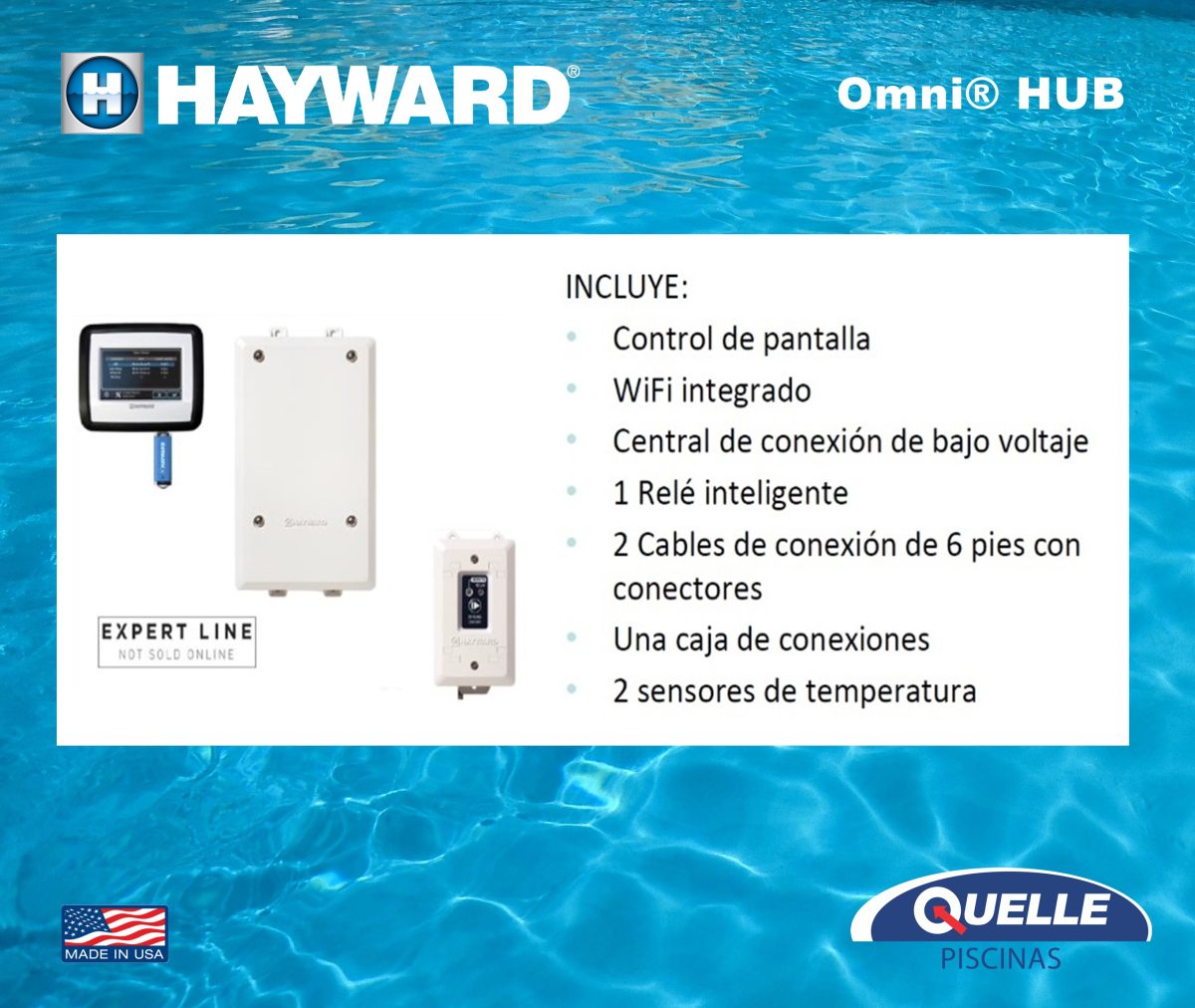 HAYWARD OmniHub - Domótica Inteligente para Piscinas y Spas
