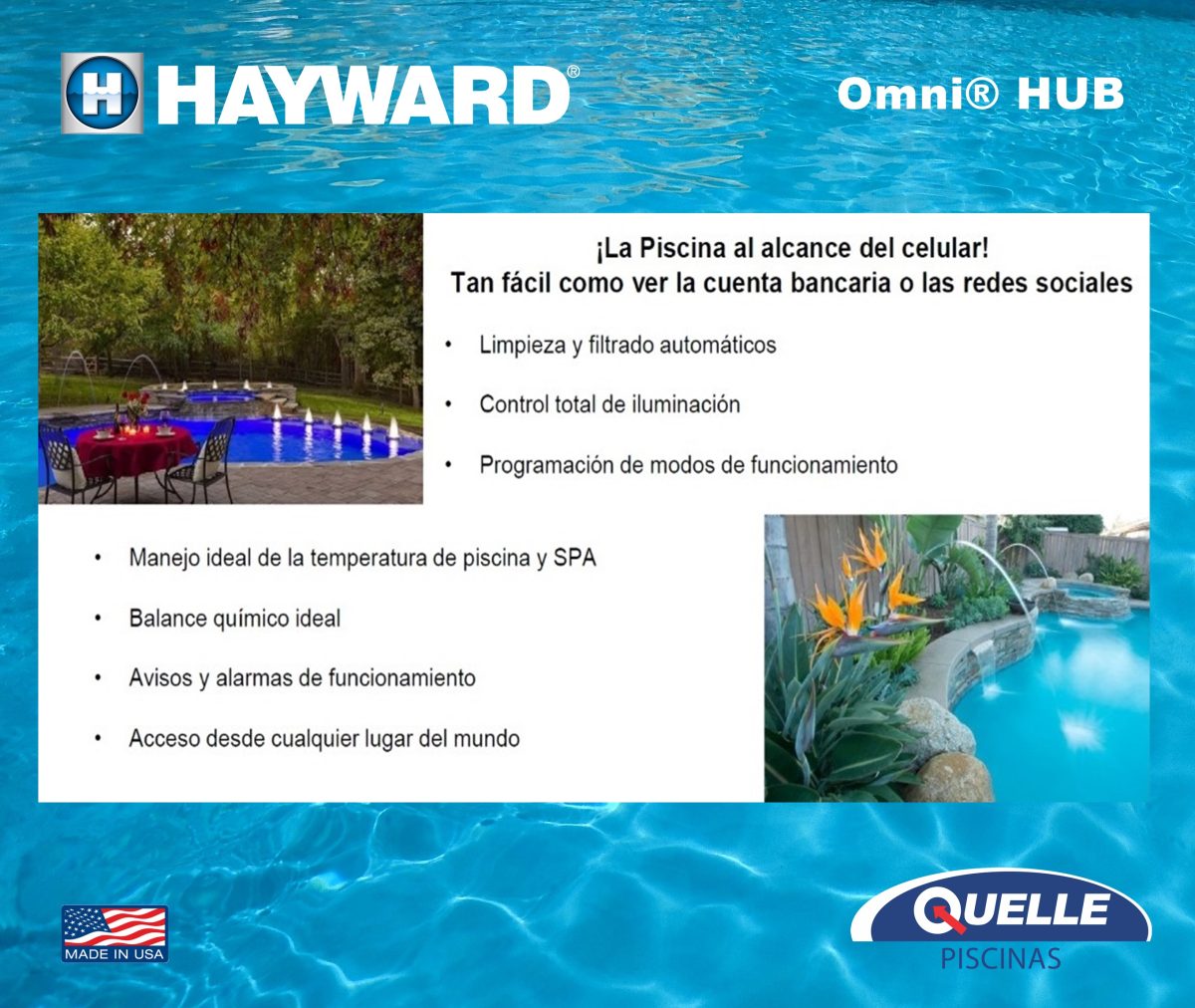 HAYWARD OmniHub - Domótica Inteligente para Piscinas y Spas
