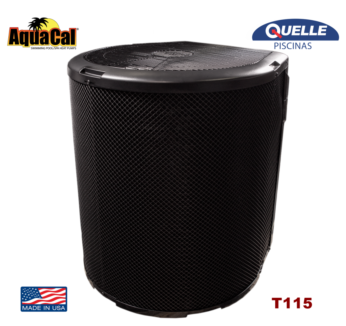 AQUACAL TropiCal T115 Bomba de Calor para Piscinas de 25,9 kW (88.000 BTU)