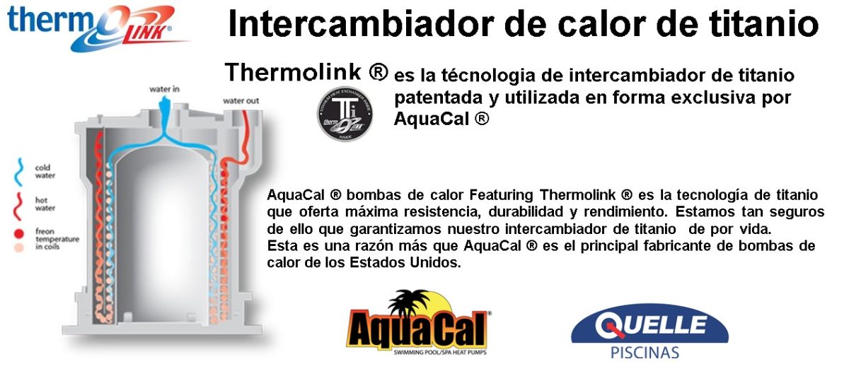 AQUACAL TropiCal T115 Bomba de Calor para Piscinas de 25,9 kW (88.000 BTU)