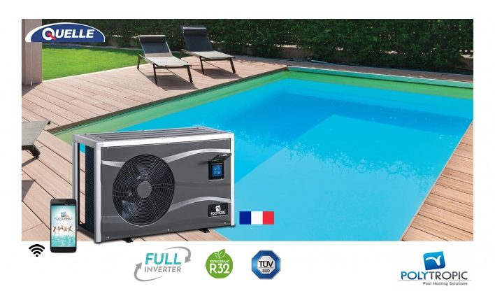 POLYTROPIC Master Inverter M Bomba de Calor para Piscinas – 16,1 kW (55.000 BTU)