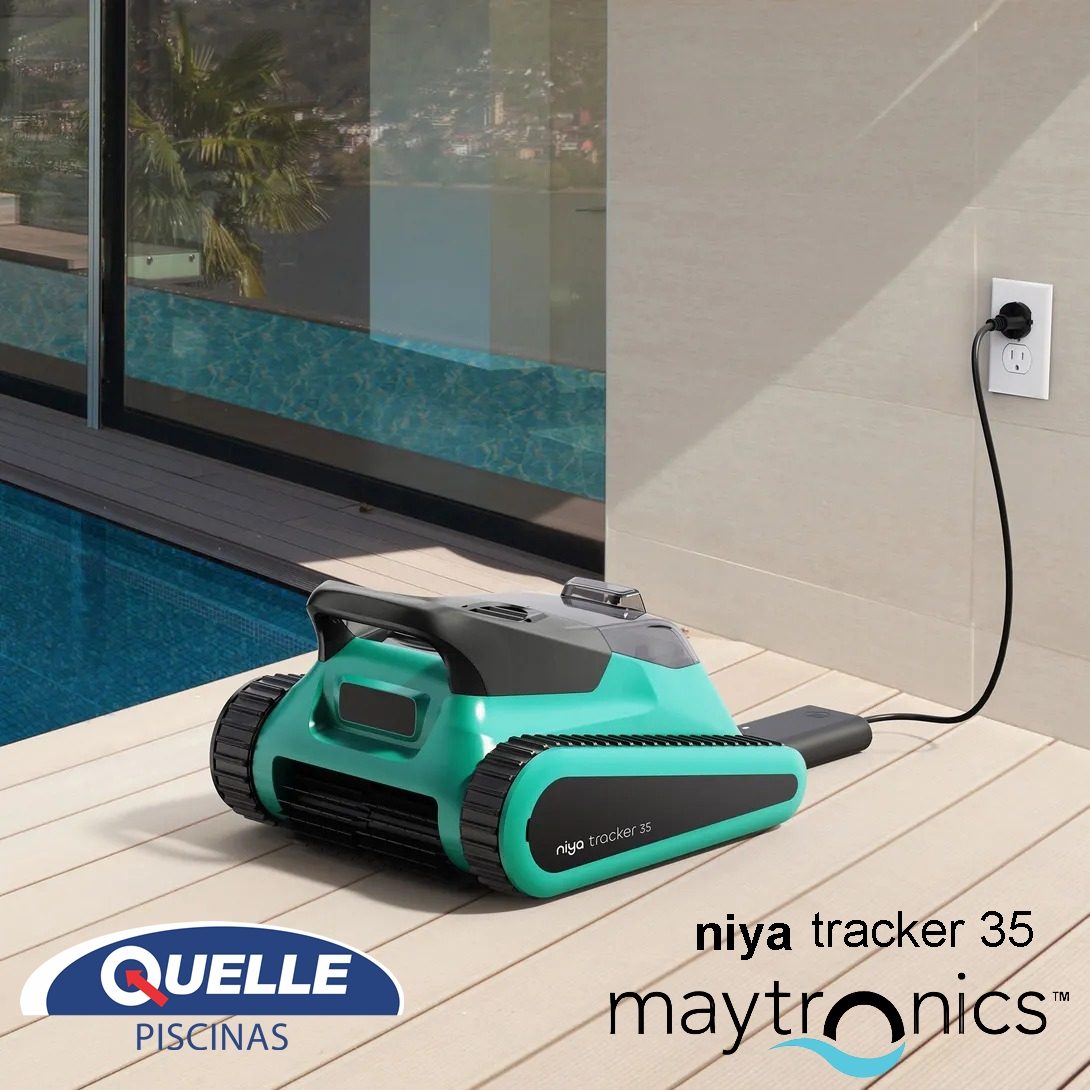 MAYTRONICS Niya Tracker 35 - Robot inalámbrico inteligente para piscinas