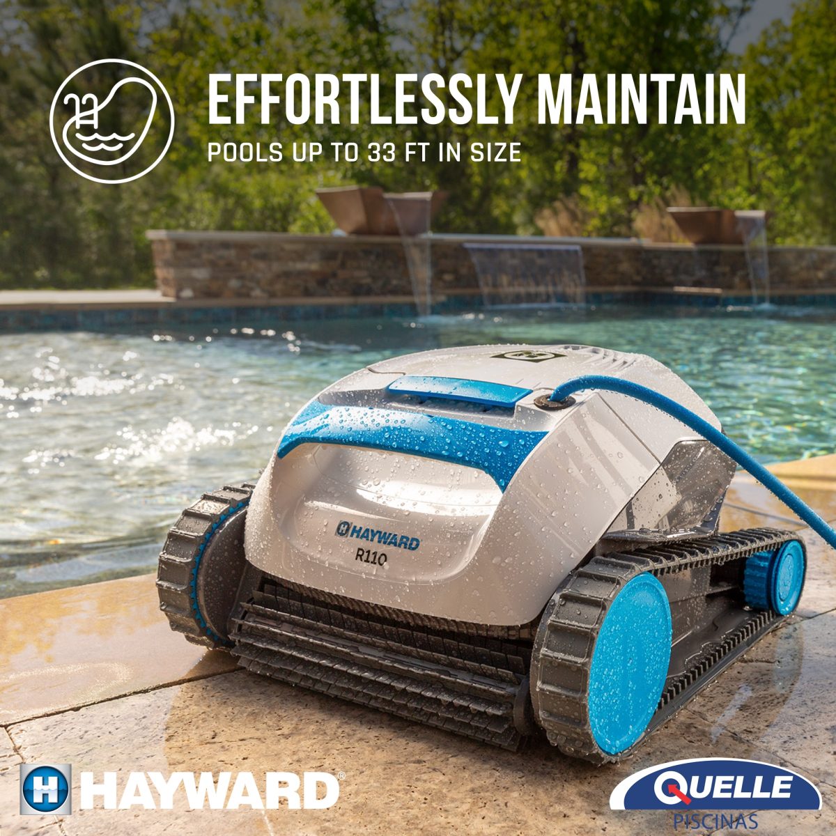 HAYWARD R110 - Robot inteligente para piscinas