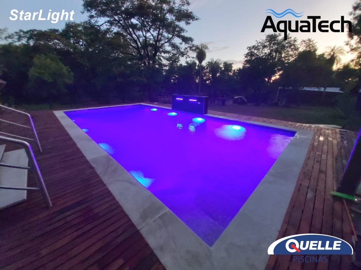 AQUATECH StarLight 35W – Iluminación LED RGB para Piscinas