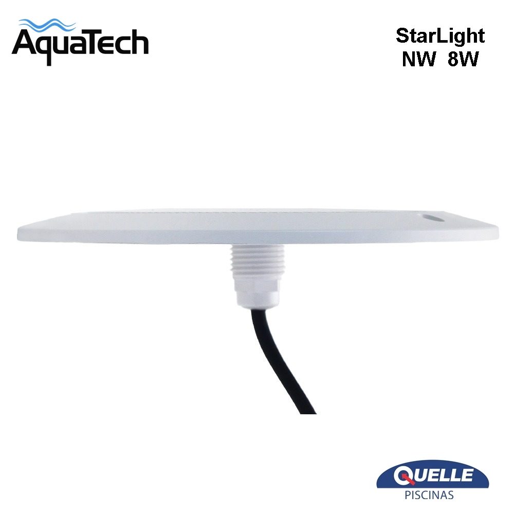 AQUATECH StarLight NW 8W – Aplique LED Blanco Natural para Piscinas