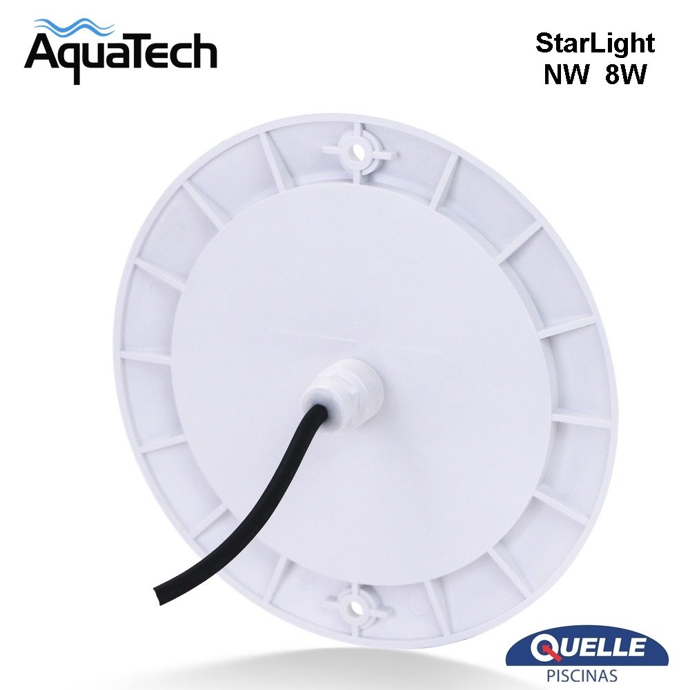 AQUATECH StarLight NW 8W – Aplique LED Blanco Natural para Piscinas