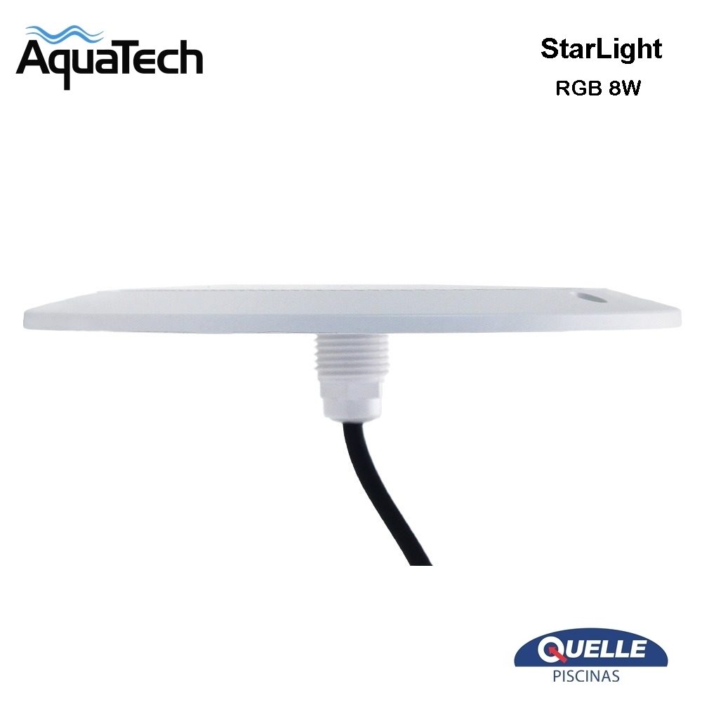 AQUATECH StarLight RGB 8W - Aplique LED RGB Inteligente para Piscinas